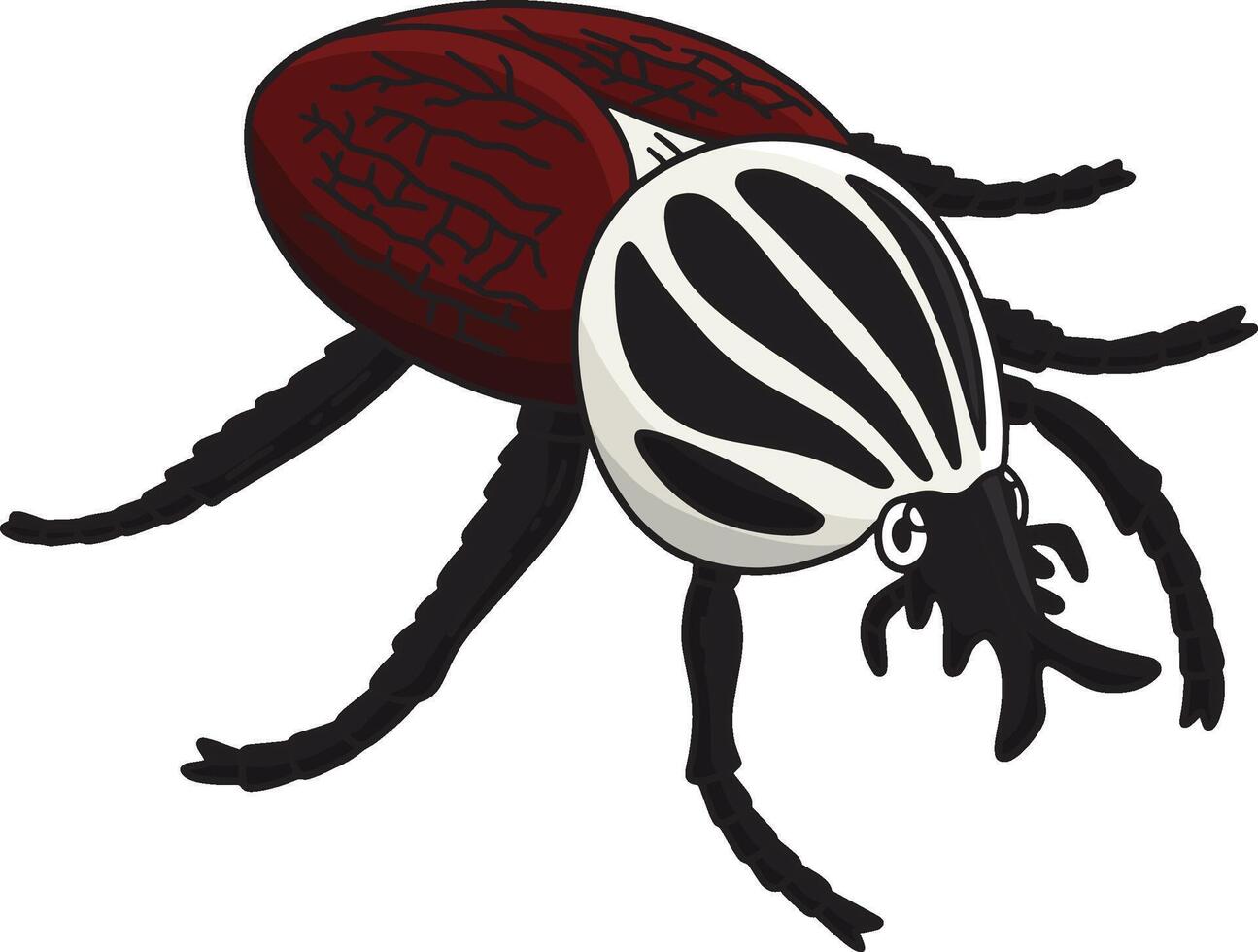 Insect Goliath Beetle Animal Cartoon Clipart vector