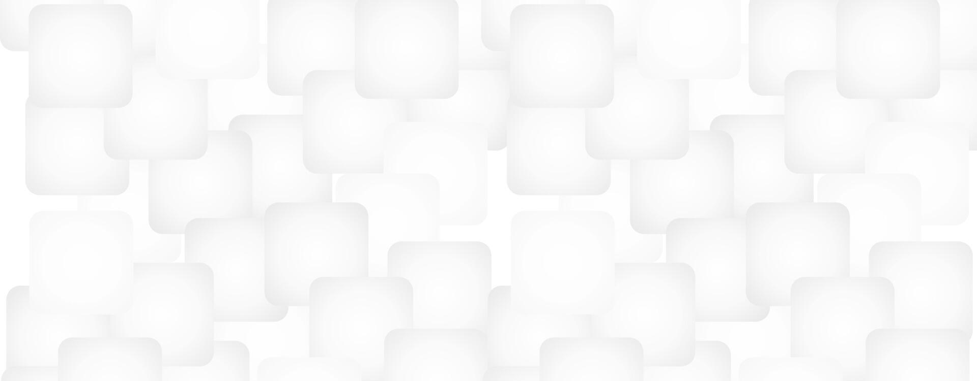 Minimalist shadow soft cube Abstract Design for Web and Social Media vector