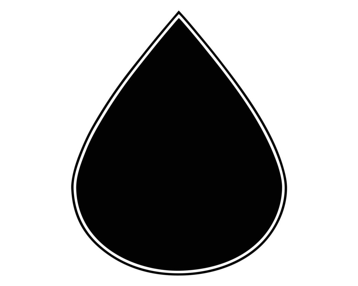 Single Black Drop of Liquid Falling on White Background Minimalist, Abstract, and Elegant Design - Professional digital artwork with vibrant colors and detailed composition vector