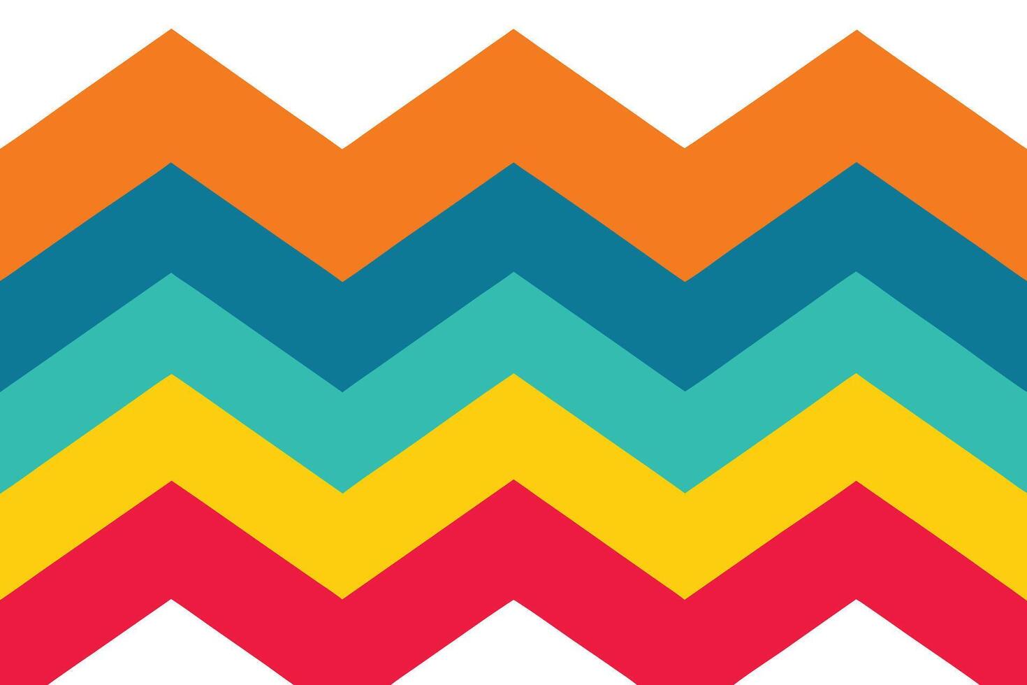 Vibrant Chevron Pattern Background Joyful, Colorful Zigzag Design for Happy Mood and Festive Celebrations - Professional digital artwork with vibrant colors and detailed composition vector