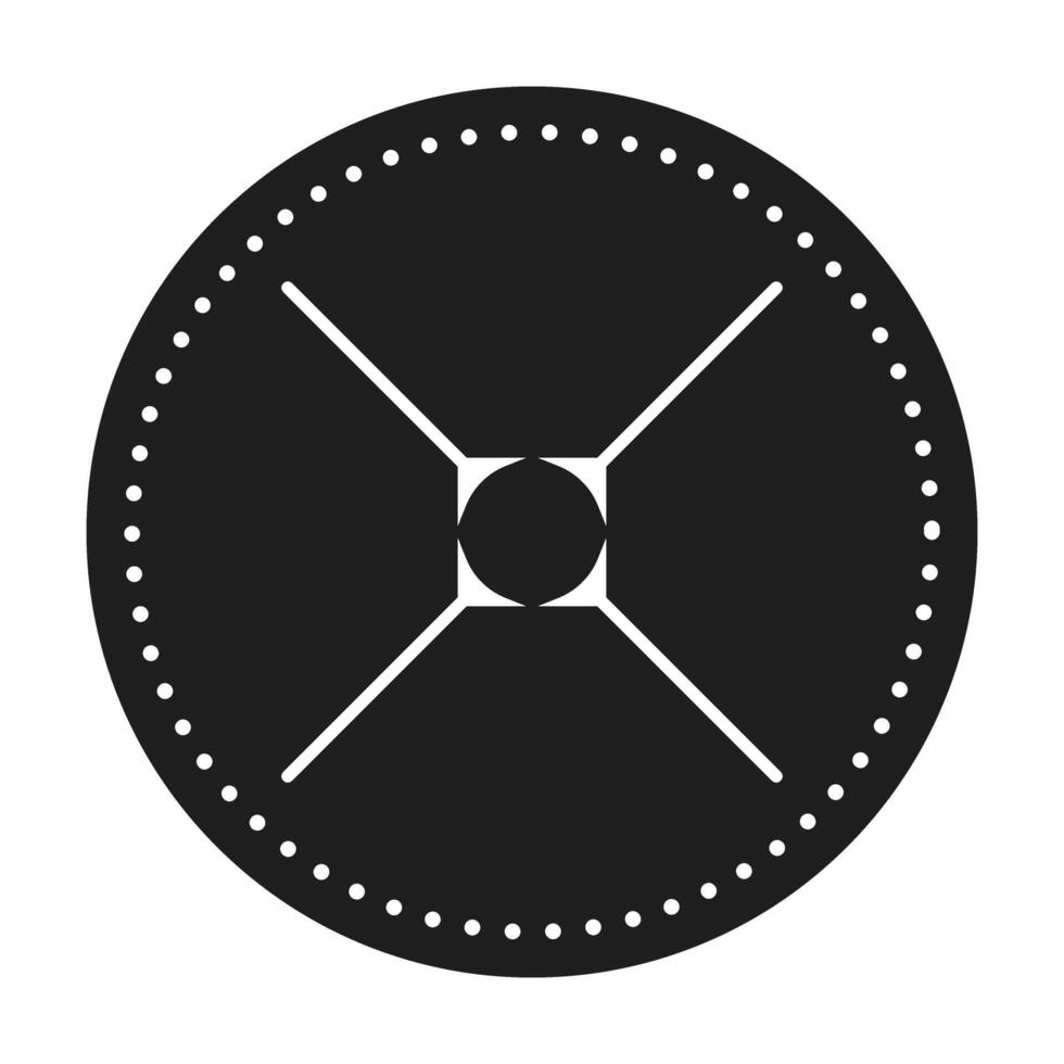 Aim icon. Single high quality outline symbol for web design or mobile app. vector