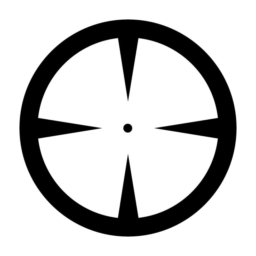 Crosshair icon. Aim illustration sign. Target symbol. optical sight web sign. vector