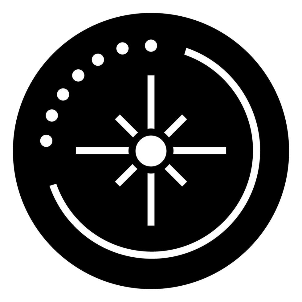 Aim icon black. Single high quality outline symbol for web design or mobile app. vector