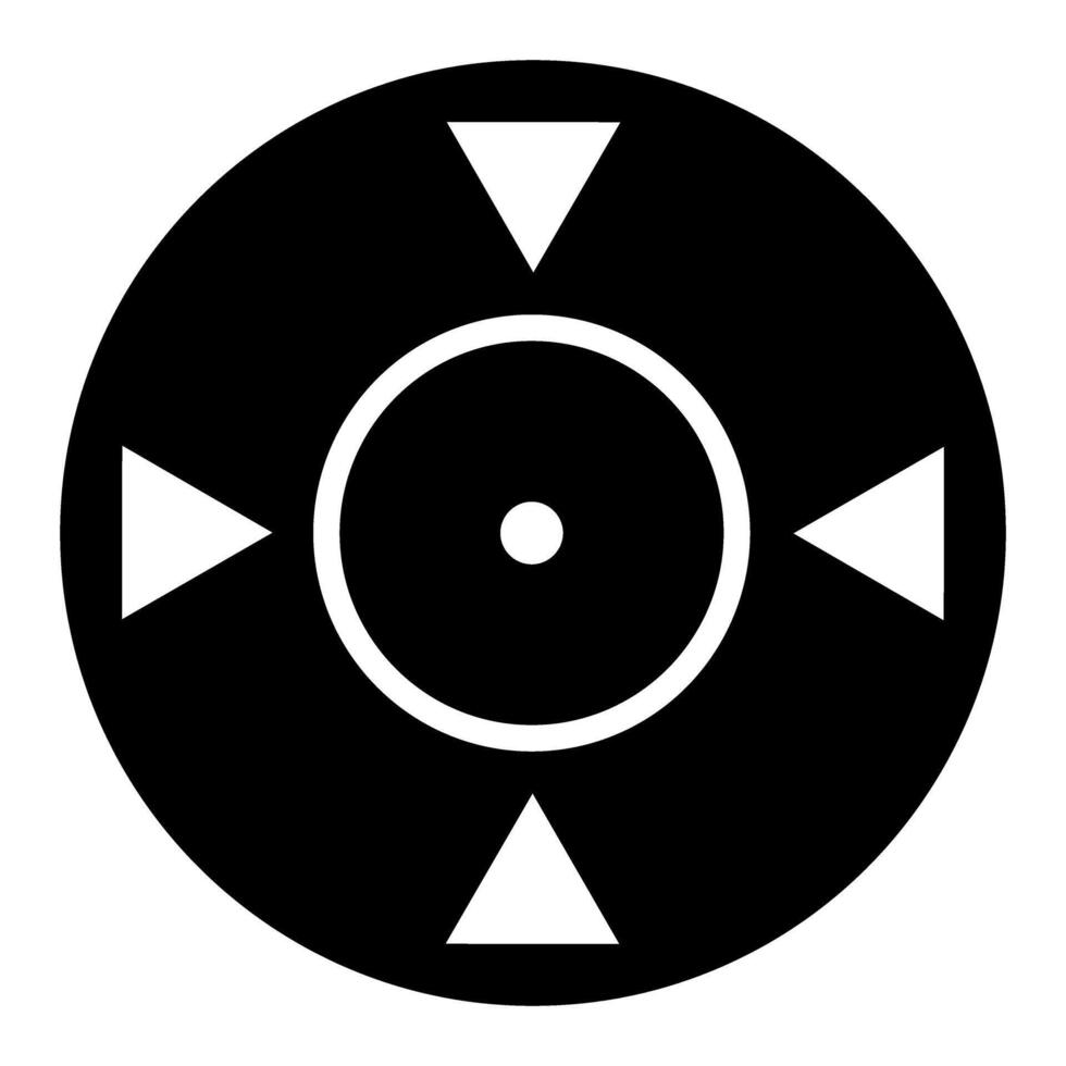 Crosshair icon. Simple illustration of crosshair icon for web. Aim symbol. Target sign. vector