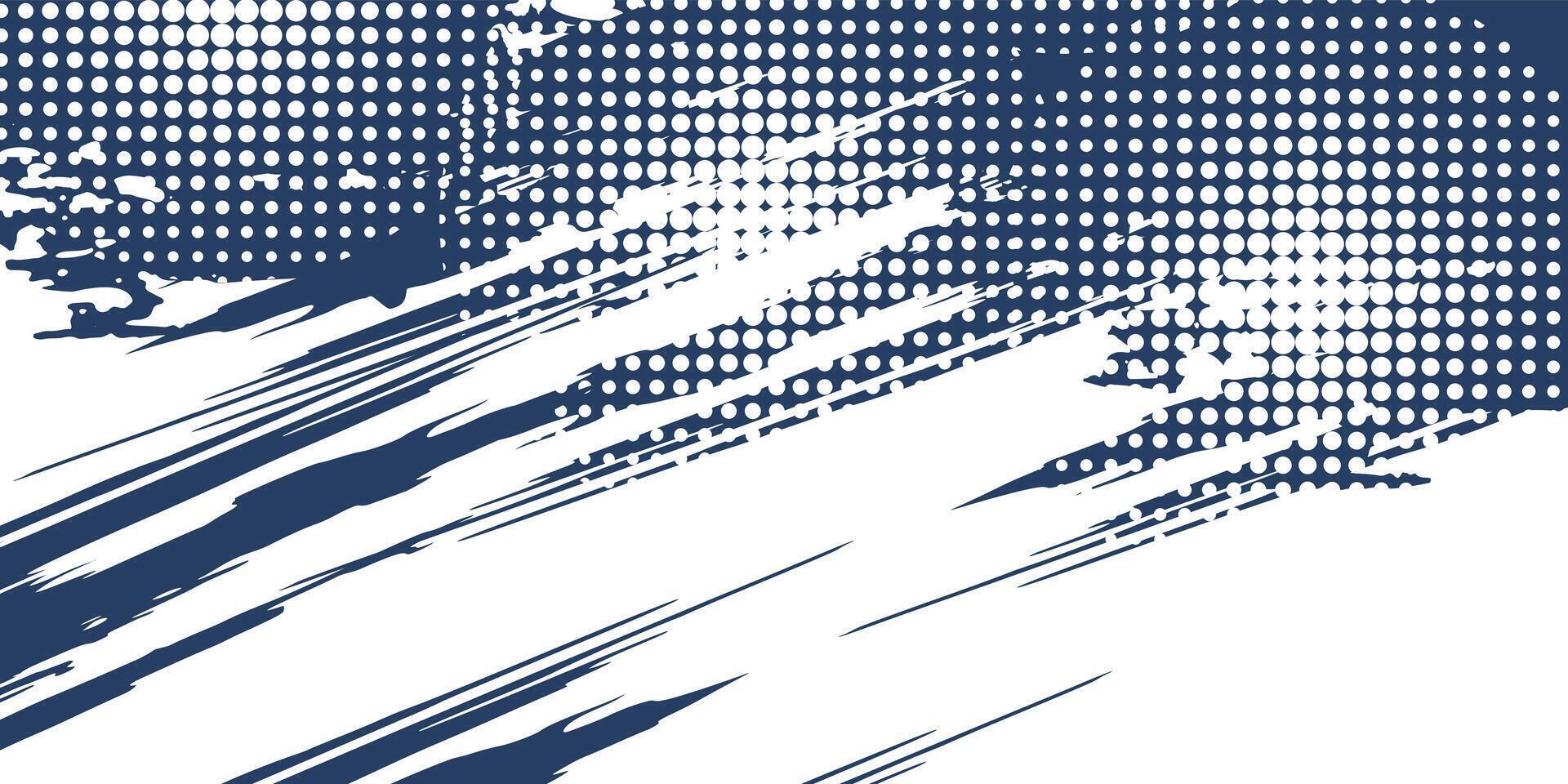 Abstract Blue Grunge Texture In White Background Design vector