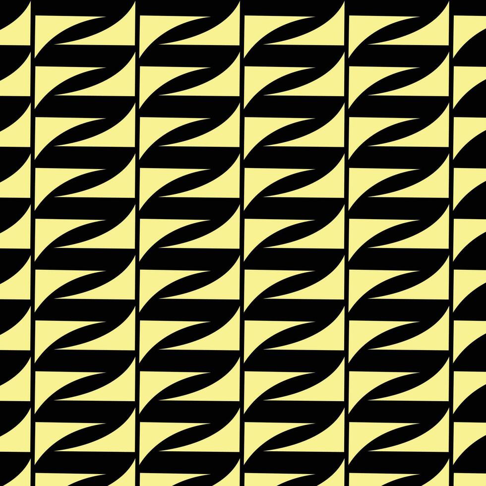 Abstract geometric wavy pattern vector