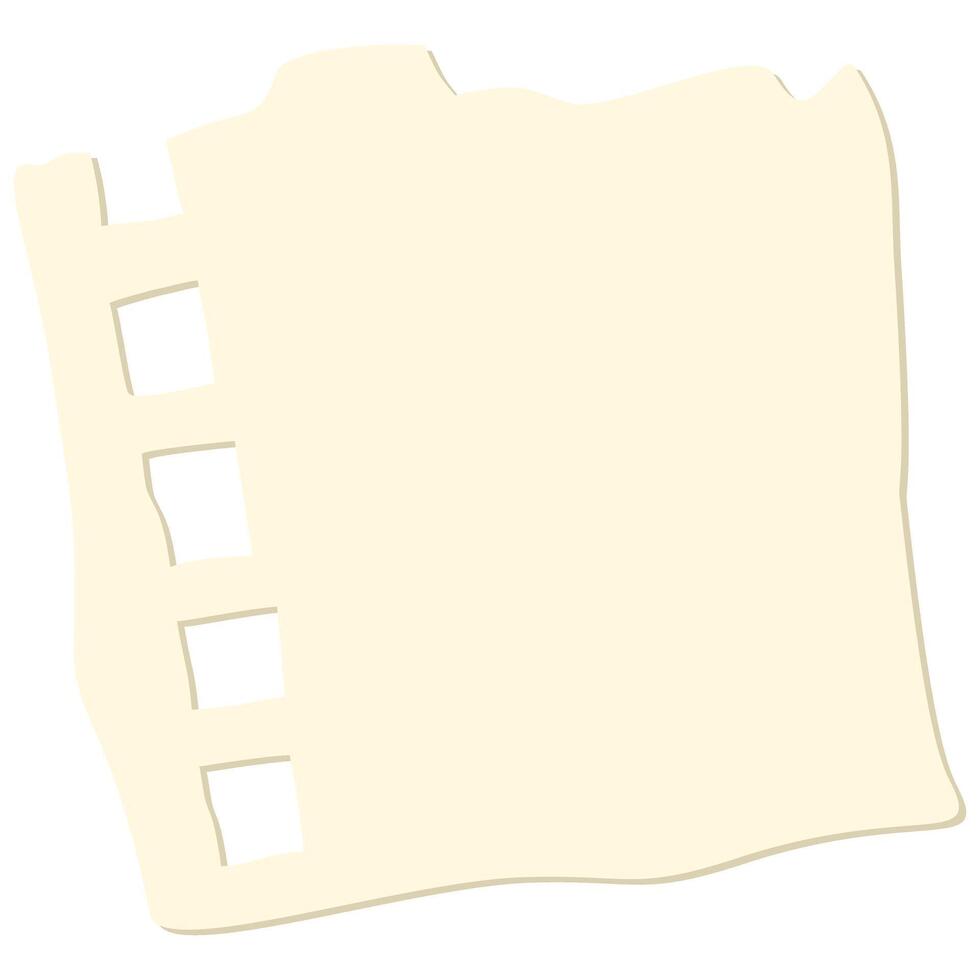 note paper for journaling vector