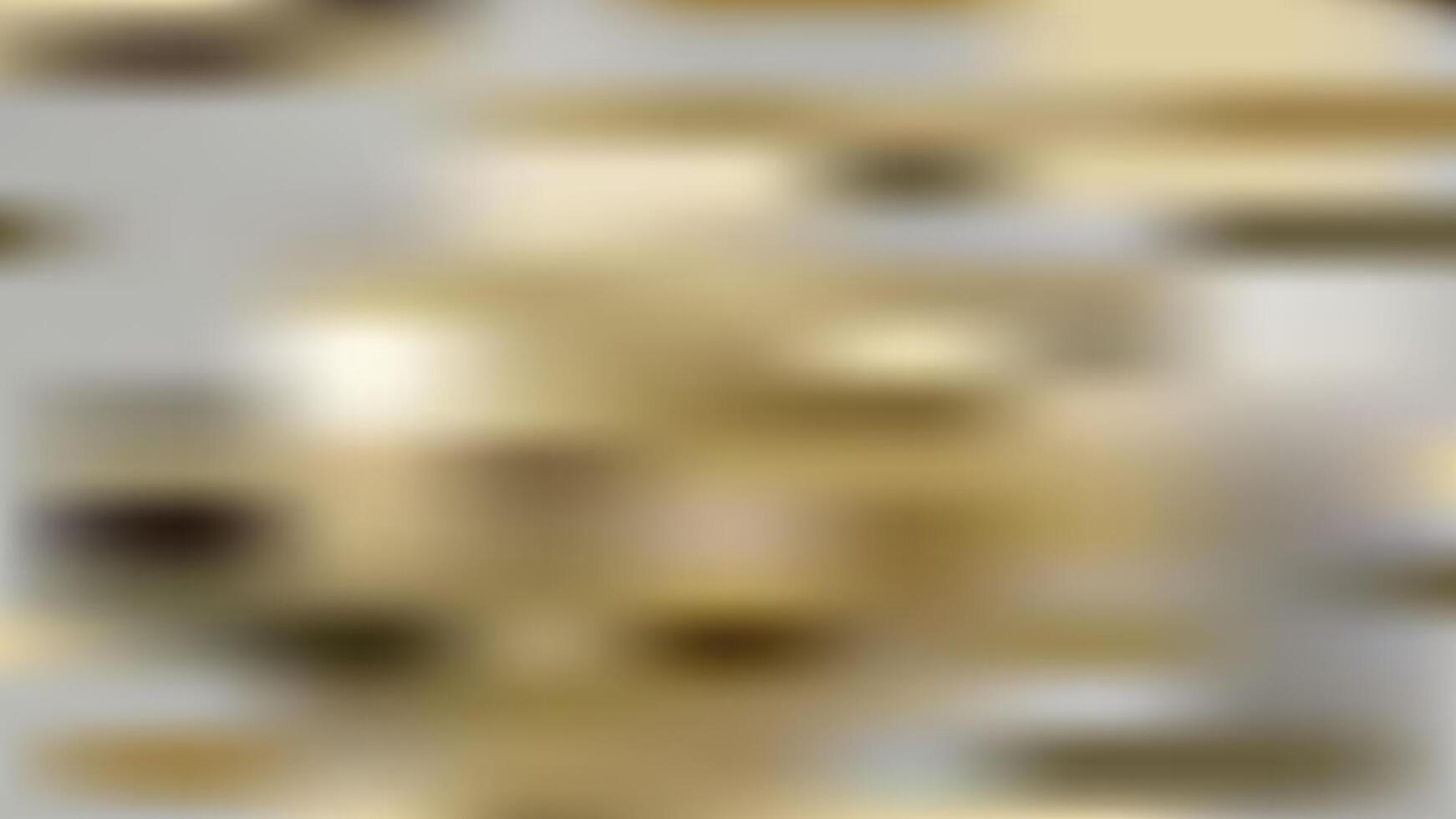 Abstract gold silver bronze background with blurry motion lines resembling speed trails. Dynamic linear design that gives a fast, futuristic, and energetic visual impression. vector