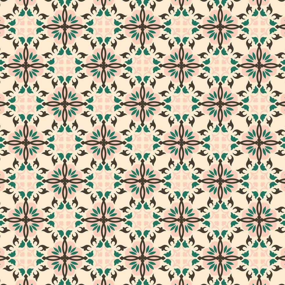 floral pattern design for décor vector