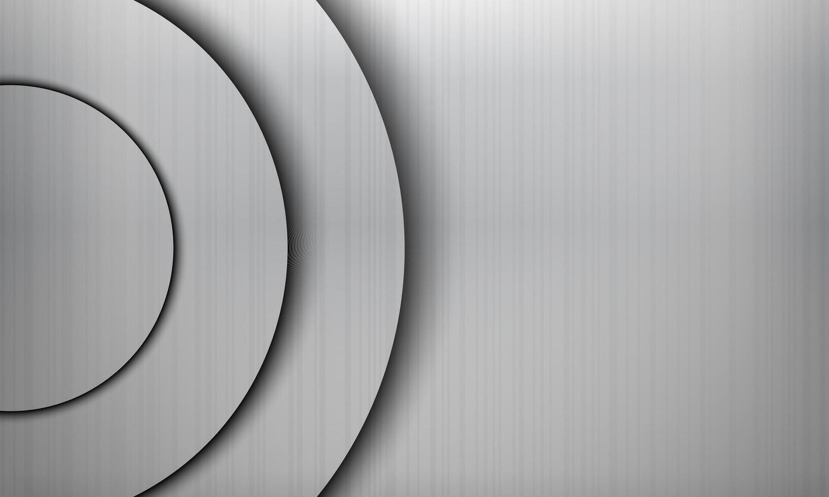 Abstract metal circle pattern background. blank stage with copy space. artistic decoration concept. vector
