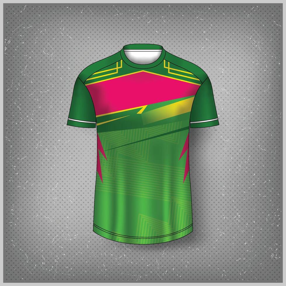 Eye-Catching Jersey Design vector