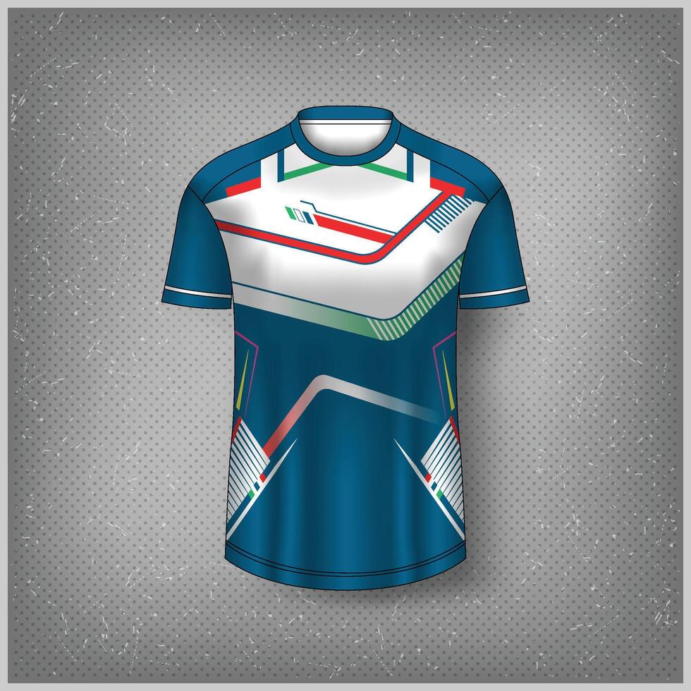 Custom T-shirt Jersey Design vector