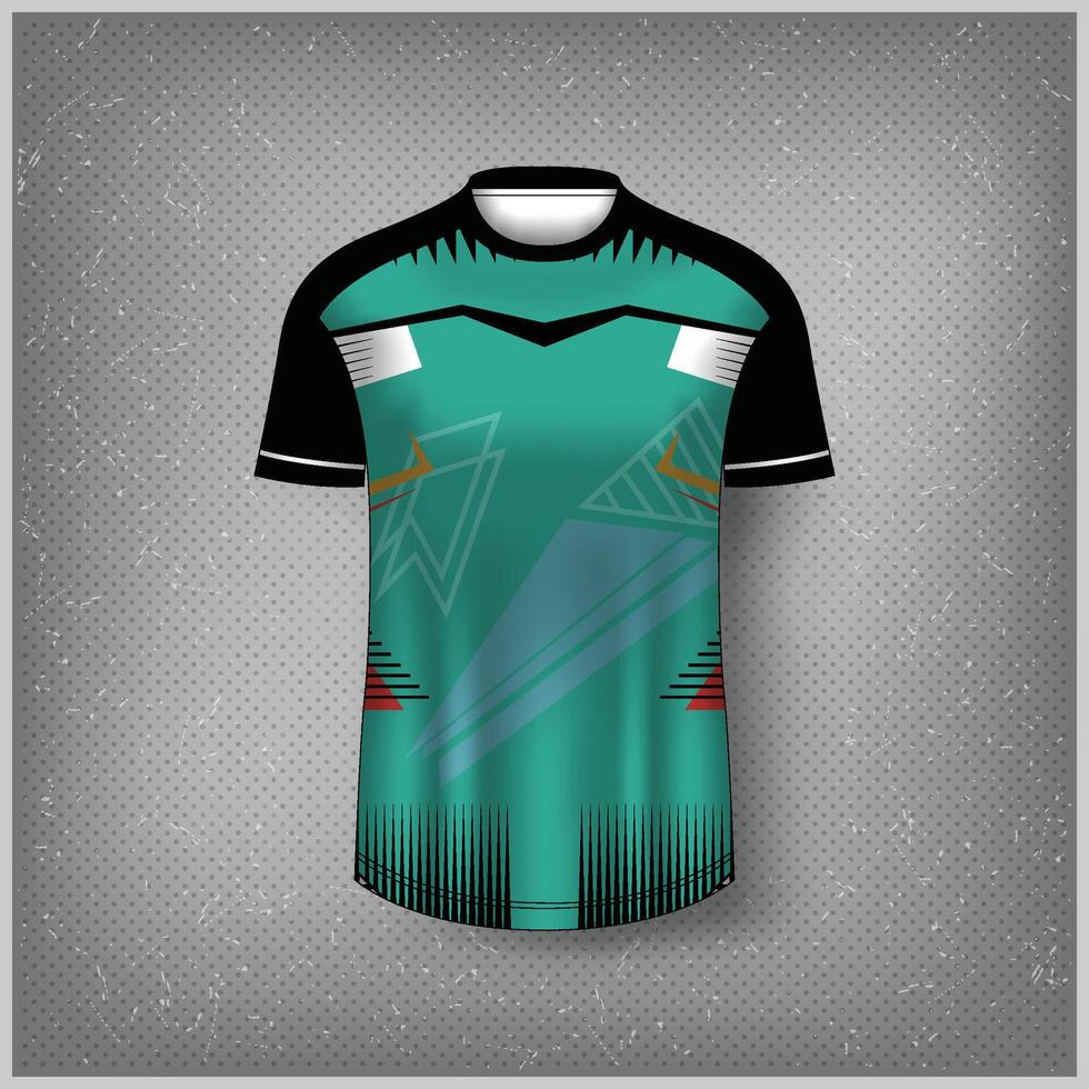 Performance Sports Jersey Design vector