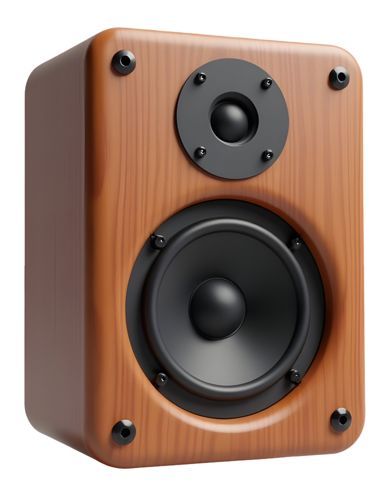 Speaker delivers rich audio sound for delightful and immersive listening png