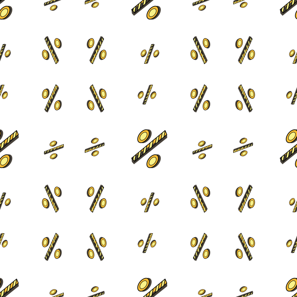 seamless pattern with percent png