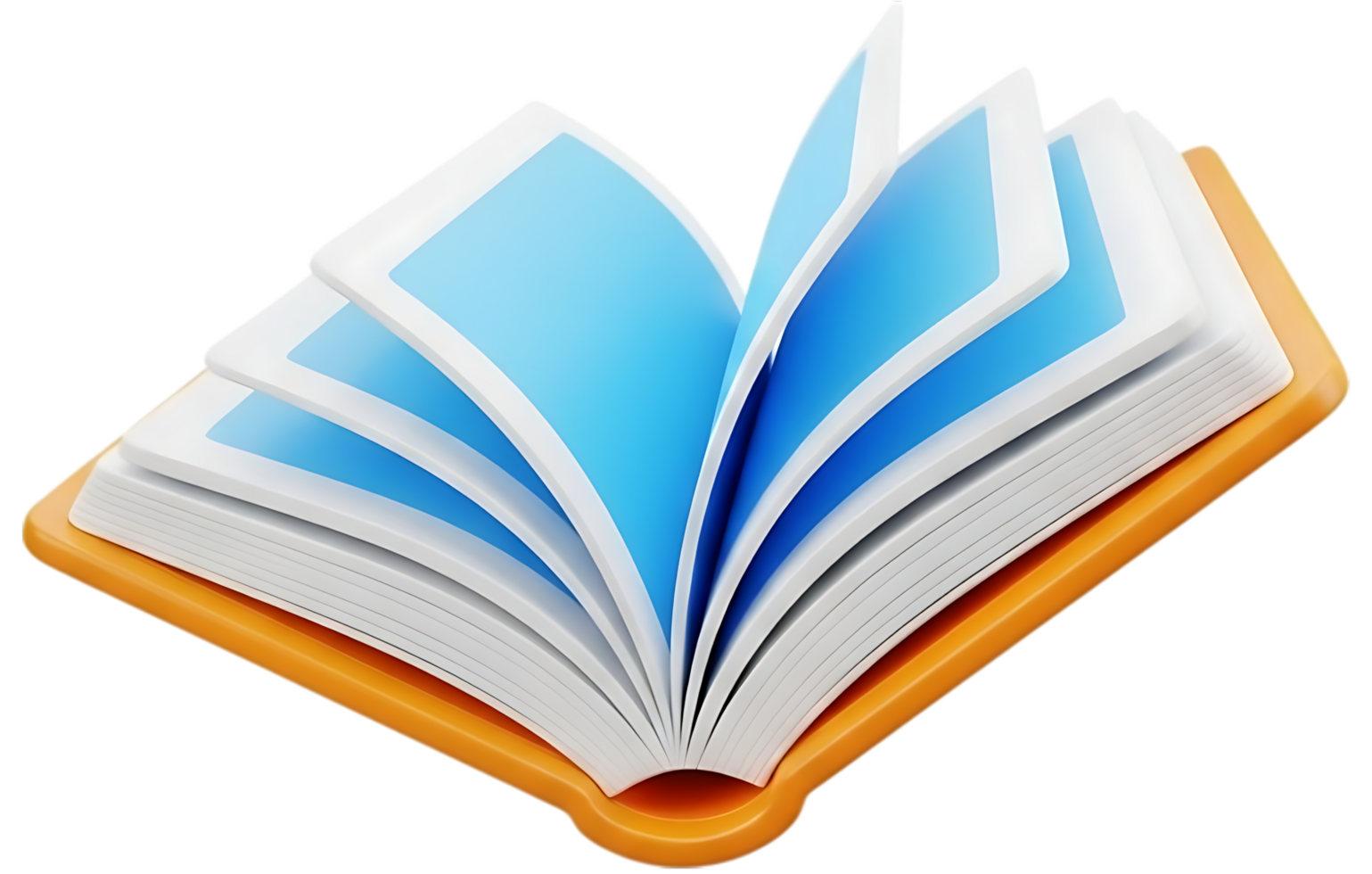 yellow purple book 3d icon transparent background png