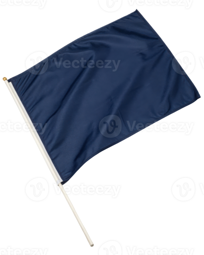 Navy flag gently waves in breeze, showcasing its rich color and smooth texture, symbolizing unity and pride png