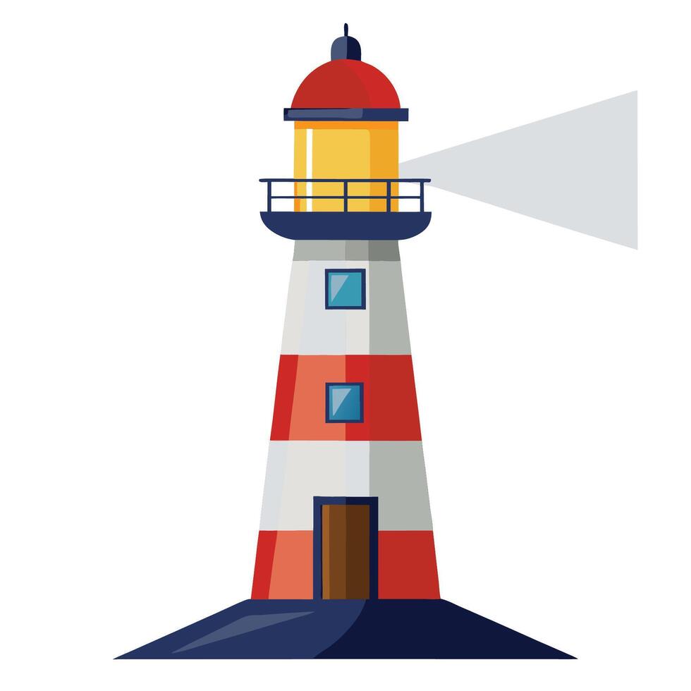 Lighthouse illustration illustration vector