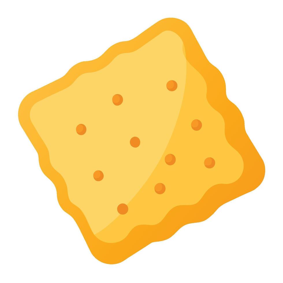A cracker icon on a white background vector