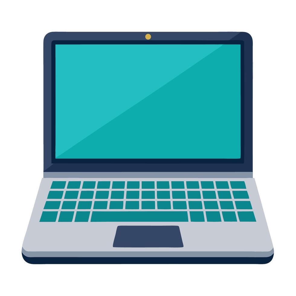 Laptop computer icon illustration design vector