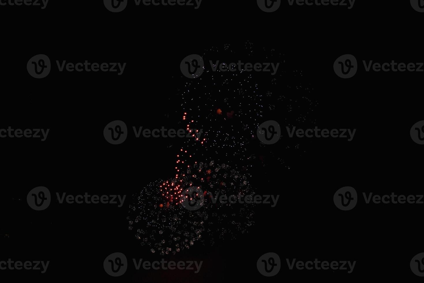 Bright Firework Explosion Amazing Holiday Background photo