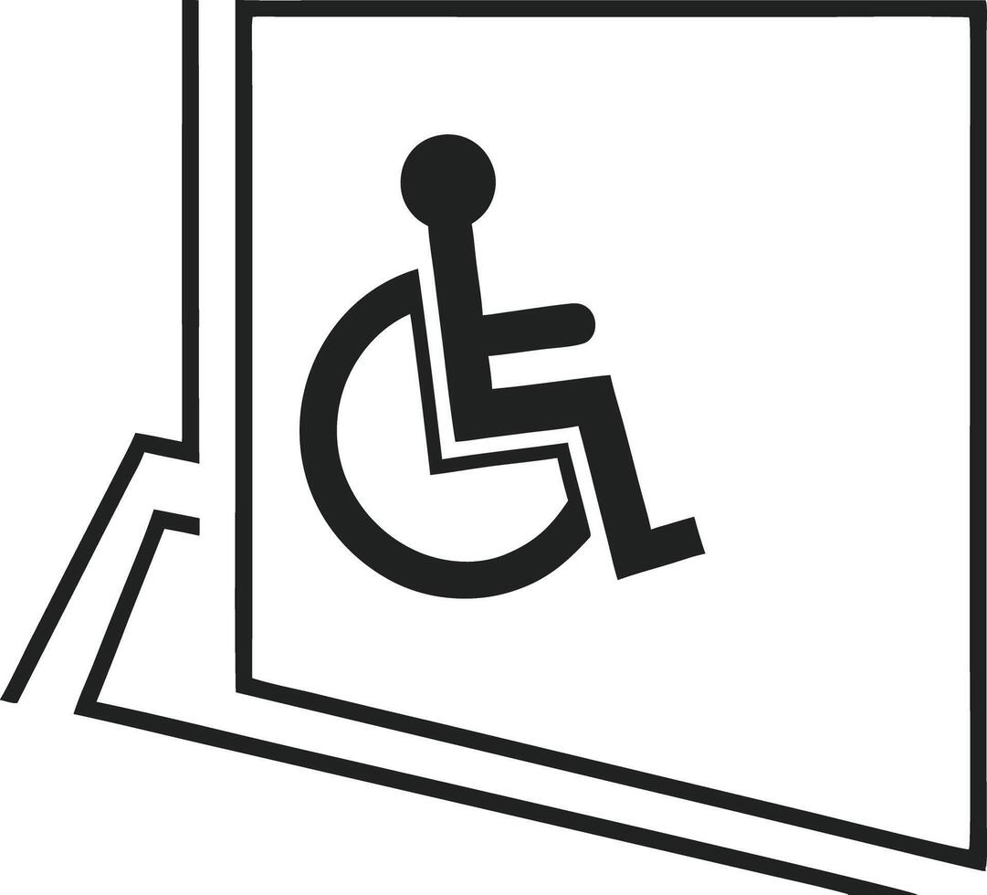 Disability Awareness Illustration Featuring Inclusivity and Equal Opportunity Concepts vector