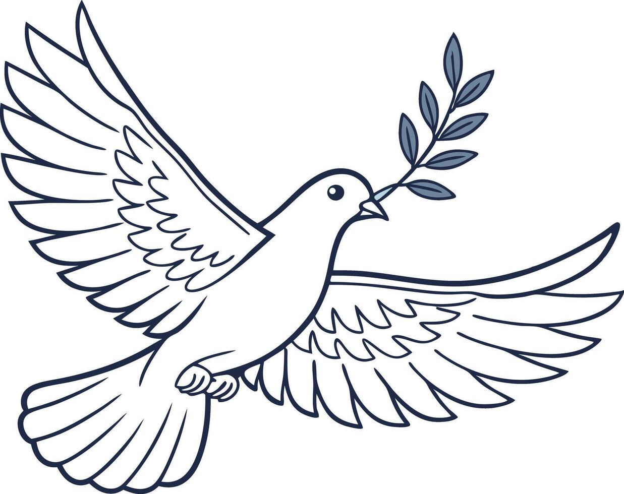 Peace and Anti War Design Featuring Nonviolence and Global Harmony Concepts vector