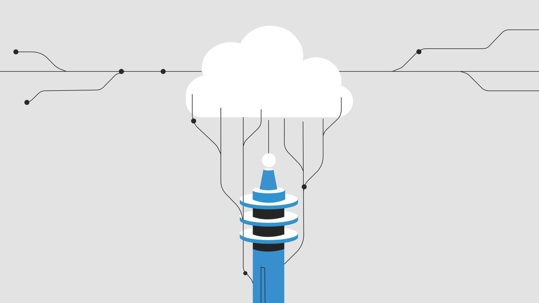 Modern Light Bulb Design Minimalist and Functional vector