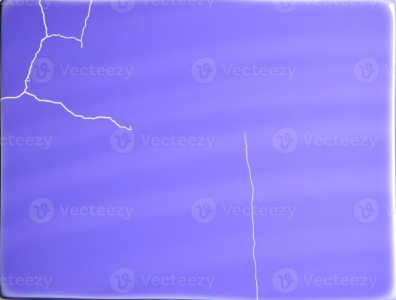 Purple Background with White Crack Textures Abstract Art Design Element photo