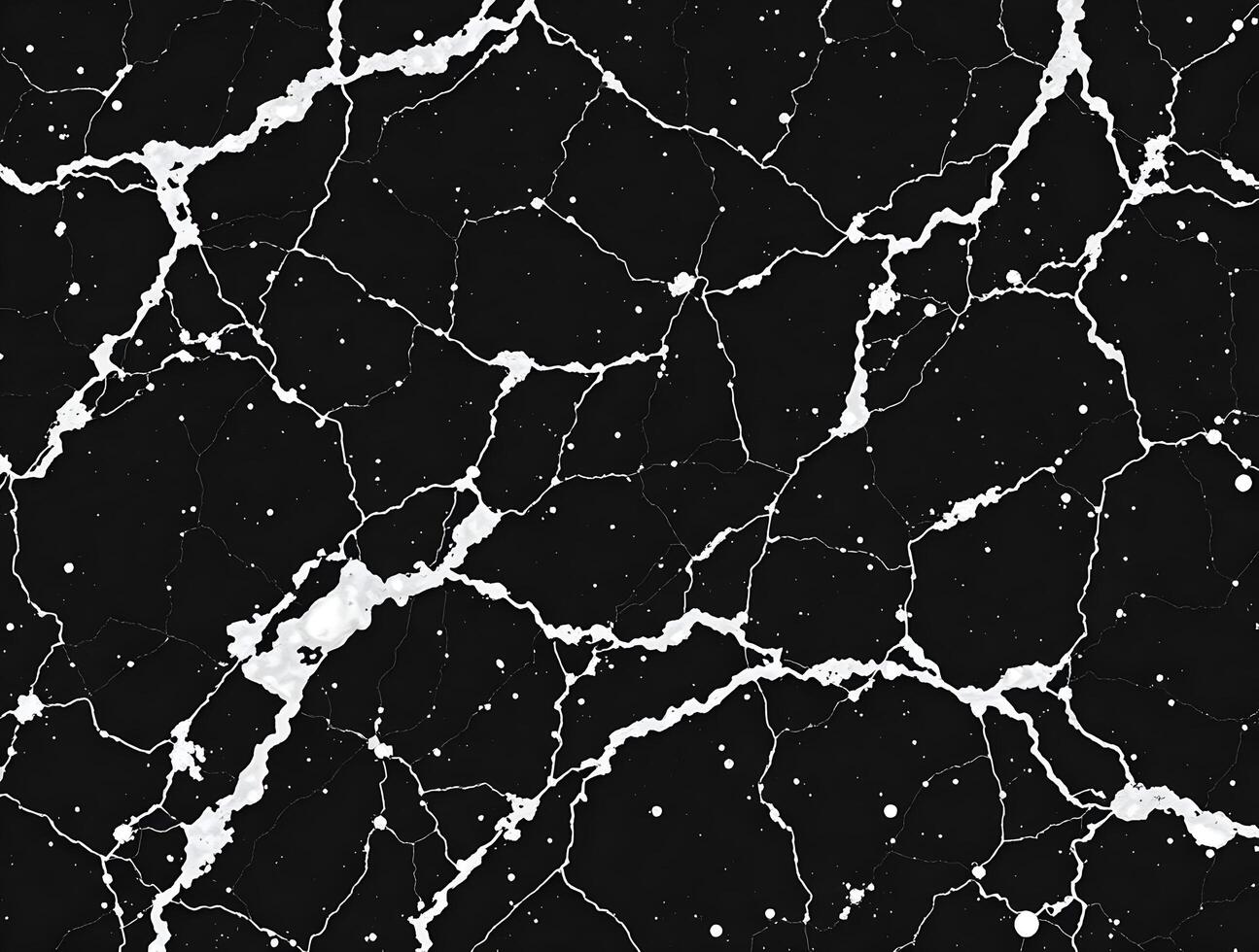 Black and White Cracked Texture Seamless Marble Pattern for Design Projects photo