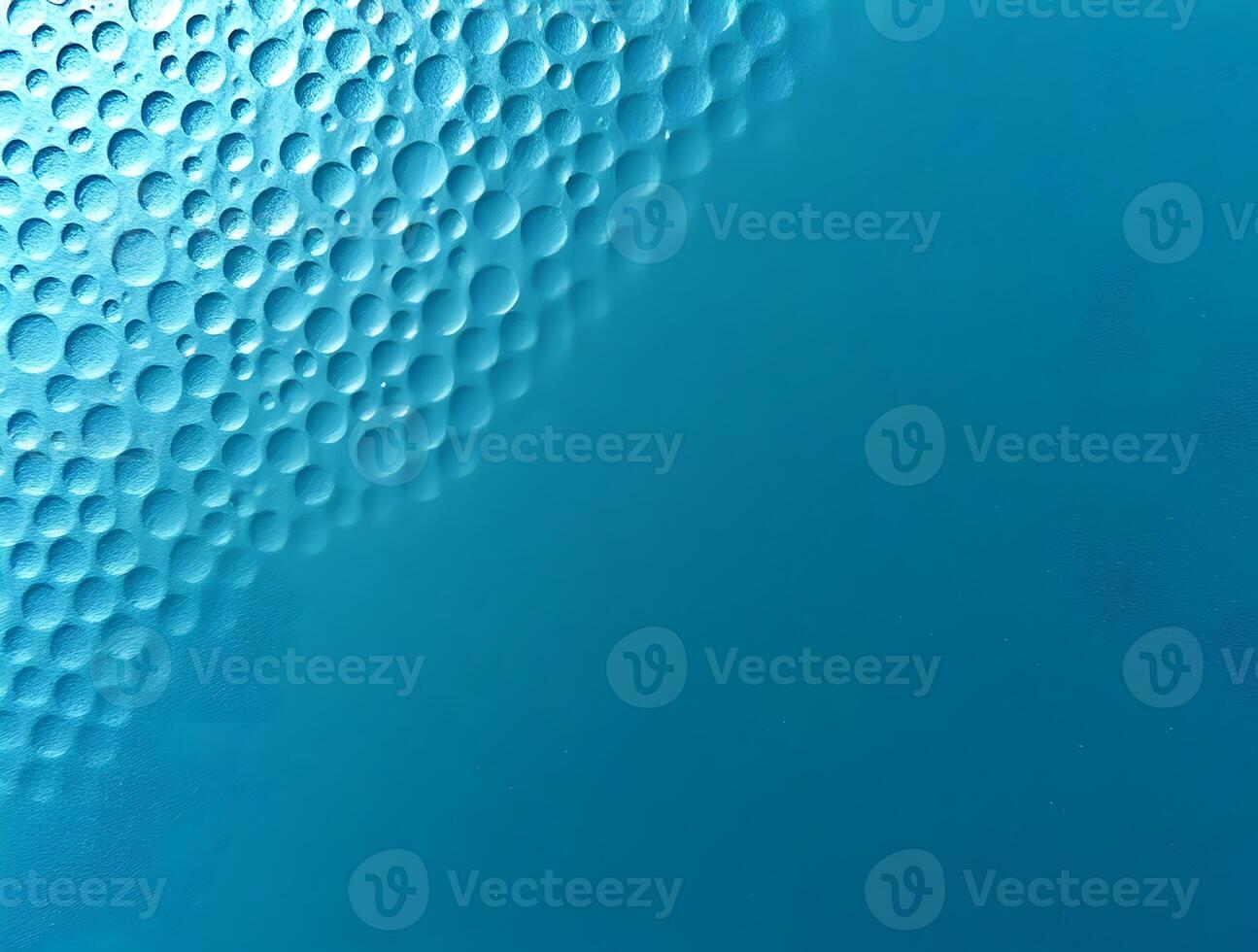 Teal Textured Background Abstract Bubbles Design photo