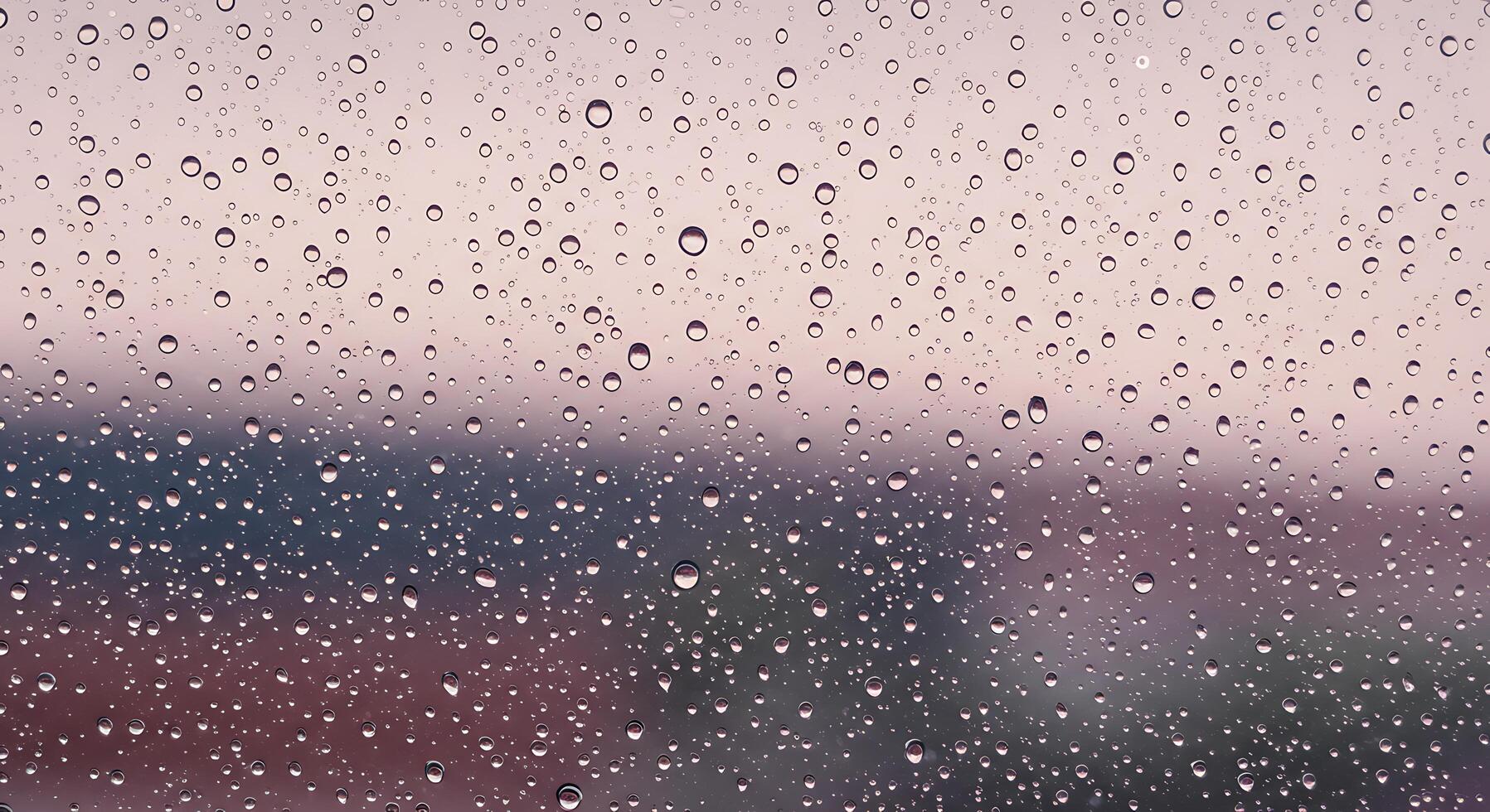 Raindrops on a window photo