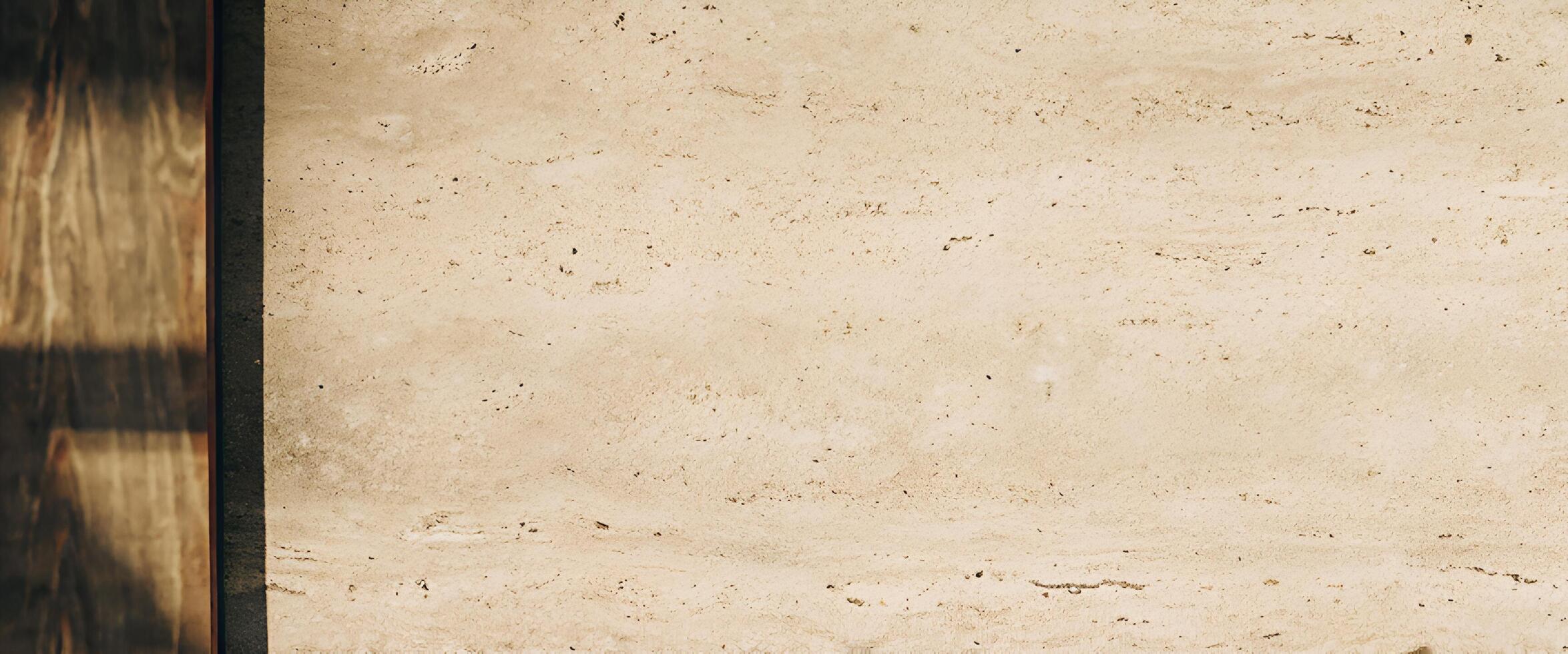 Beige Travertine Texture Natural Stone Background Image photo