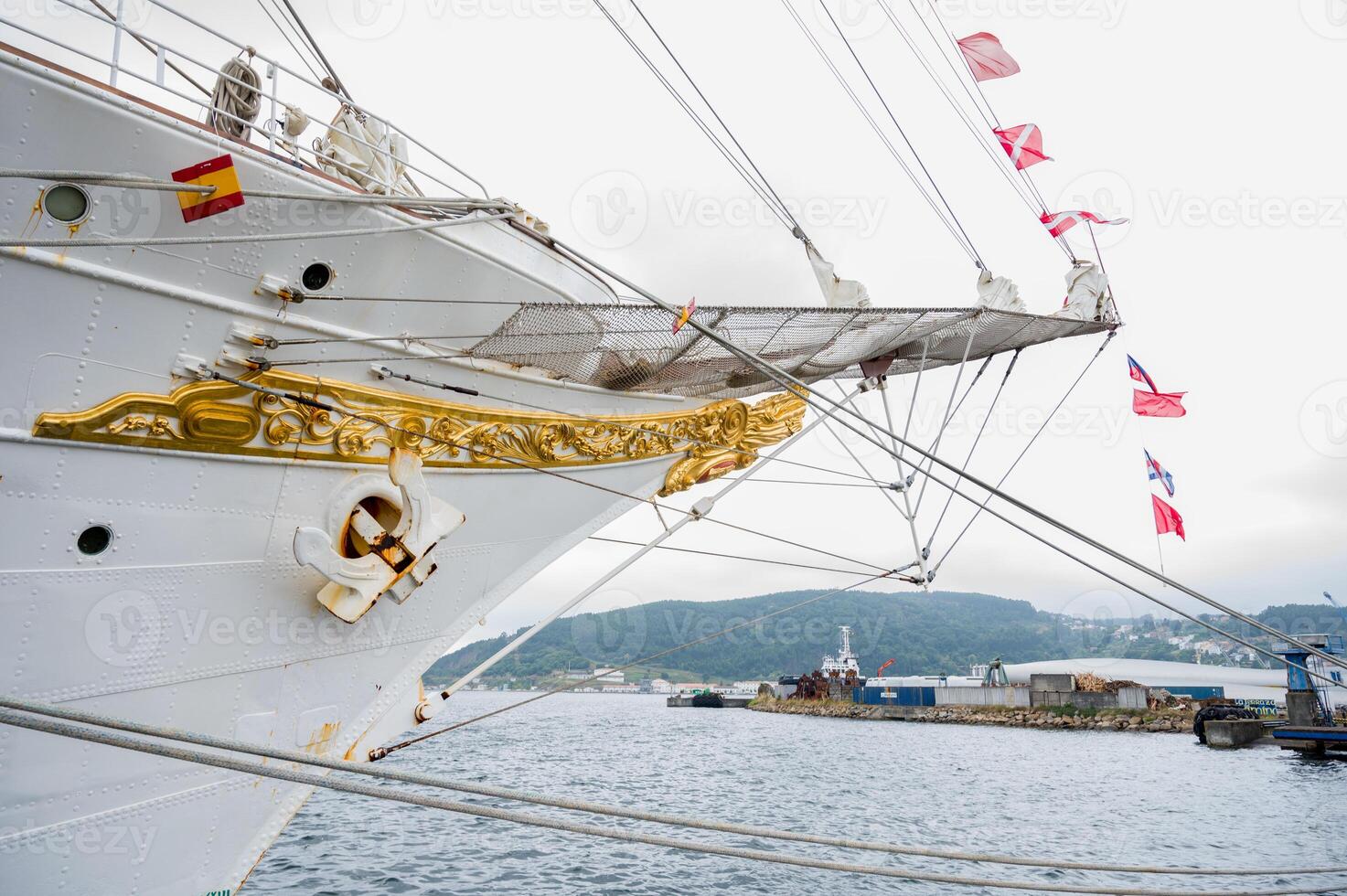 Ferrol, Spain July 11 2025 Juan Sebastian de Elcano.. photo