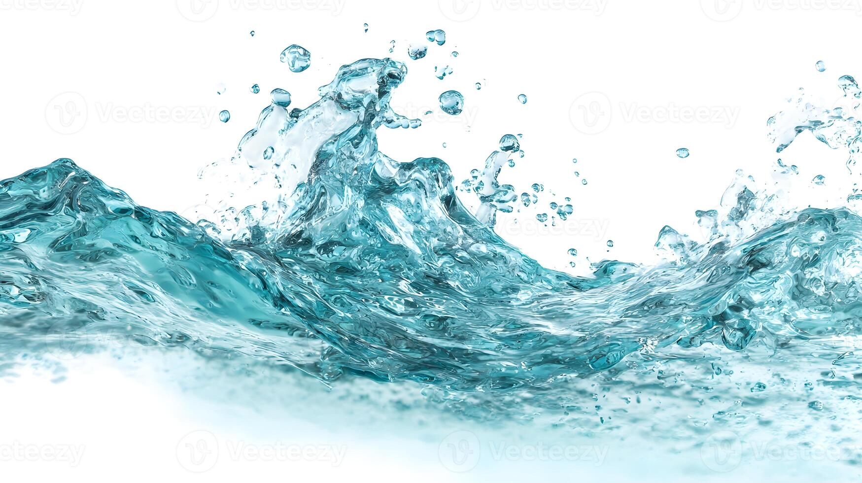 Vibrant Water Motion Pure Liquid Energy photo