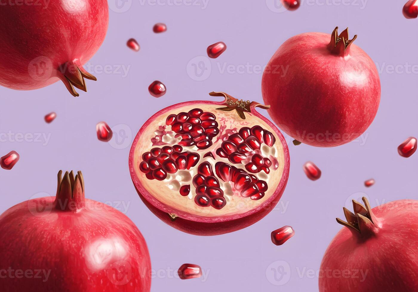Pomegranate fruit, pomegranate, pomegranate fruit, pome photo
