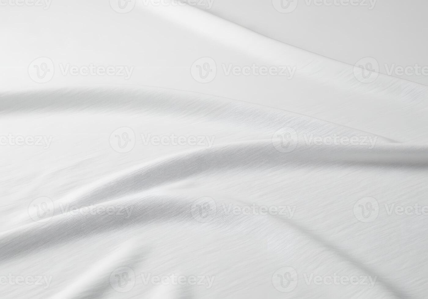 A white sheet with a folded edge photo