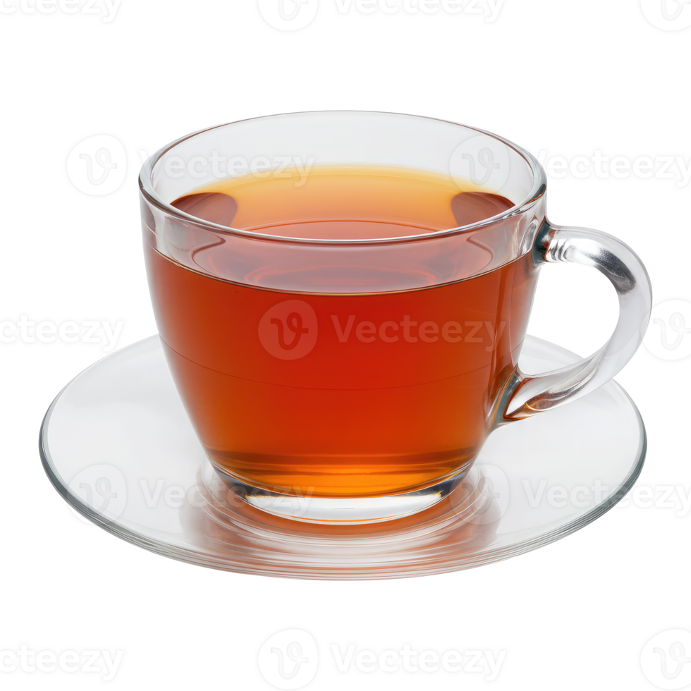 A Cup of English Breakfast Tea Isolated on a Transparent Background. Cut Out, Clipping Path. png