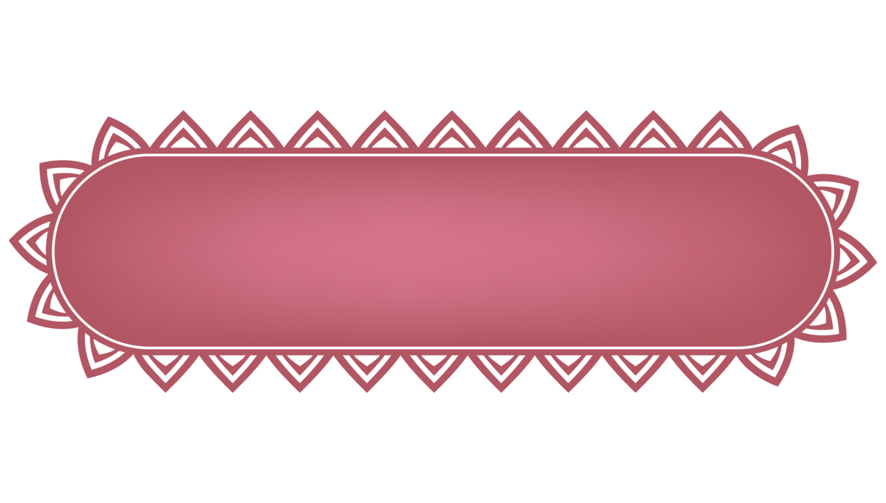 Luxury arabic islamic banner title frame text box transparent background png
