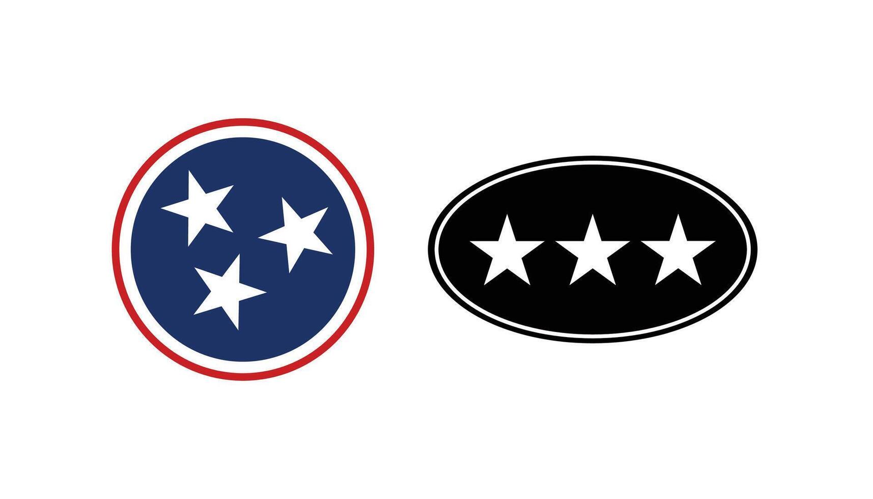 Tennessee state symbols and emblems vector