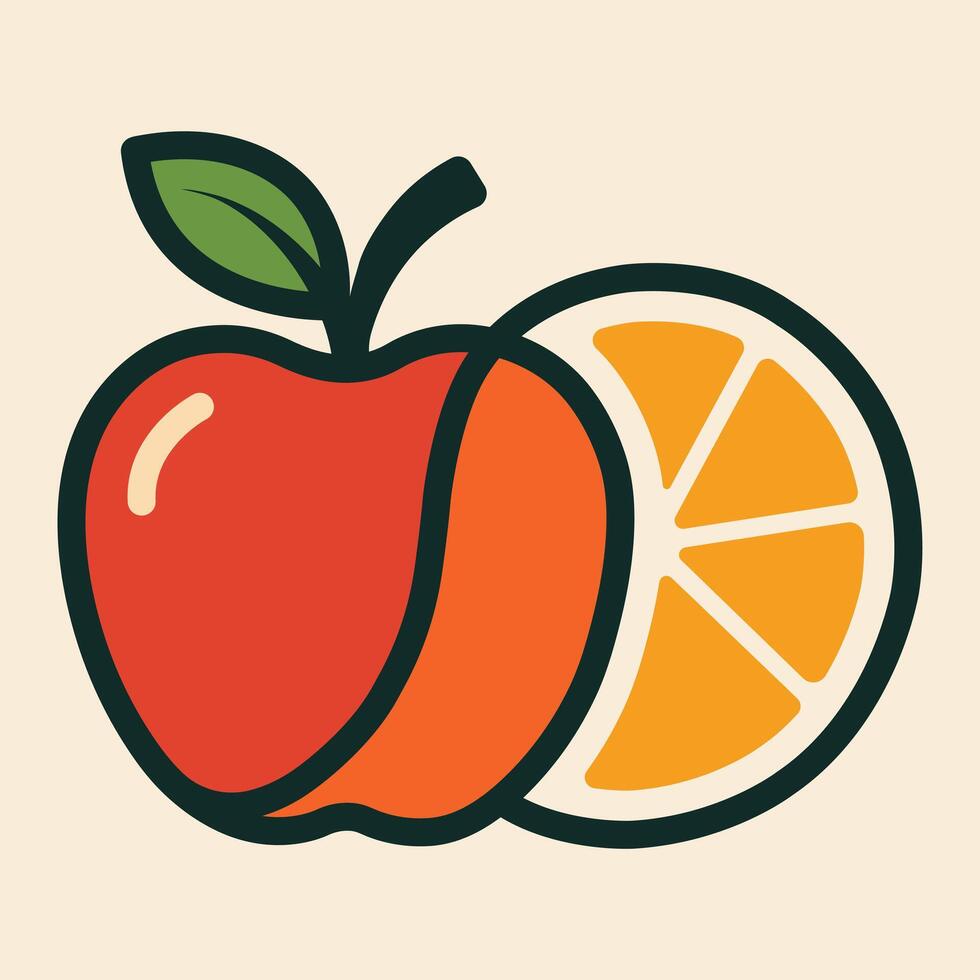 Fruit Logo Design for Fruit Shop vector