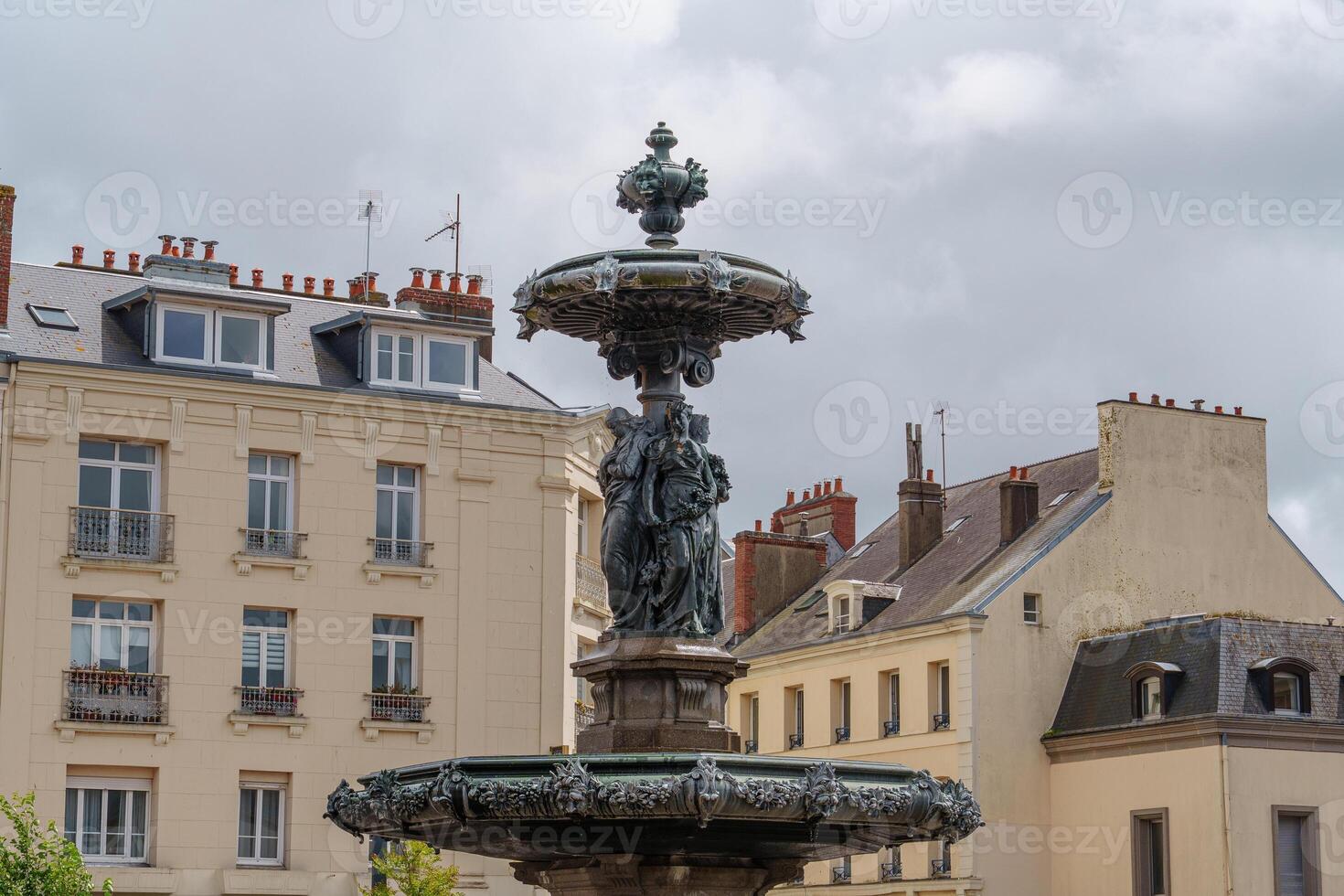 fontain in cherbourg photo