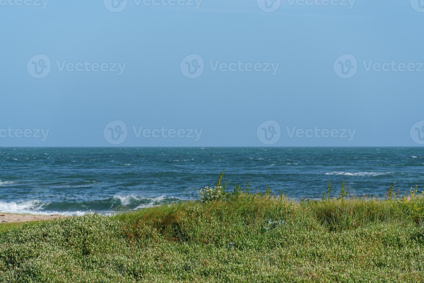 the coast of the normandy photo
