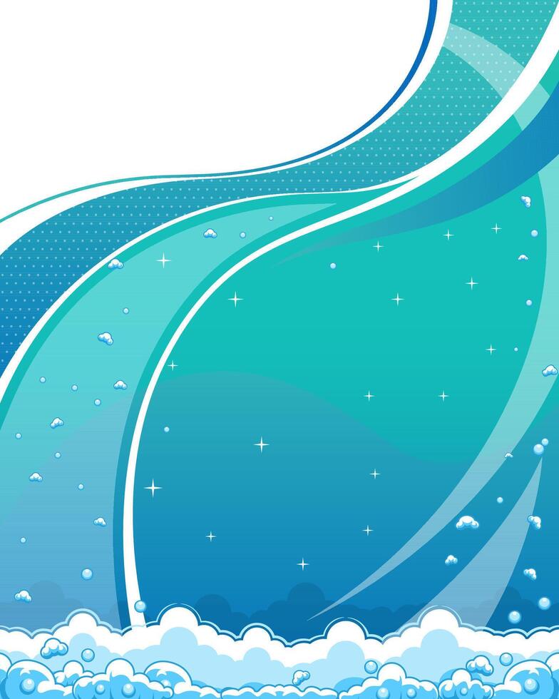Abstract background for car wash vector