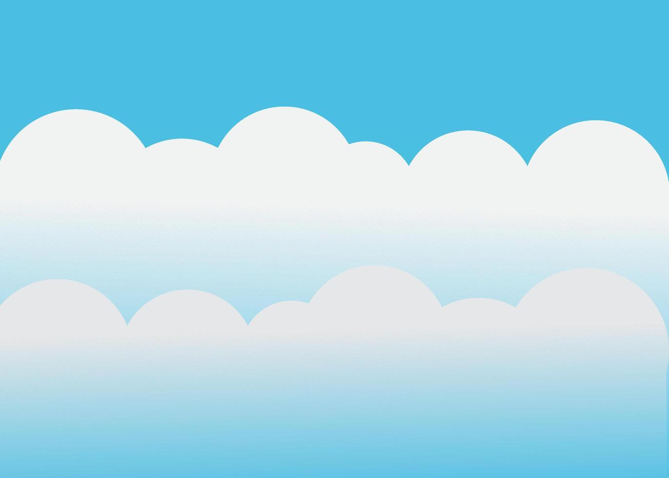cloud design with blue sky design. vector