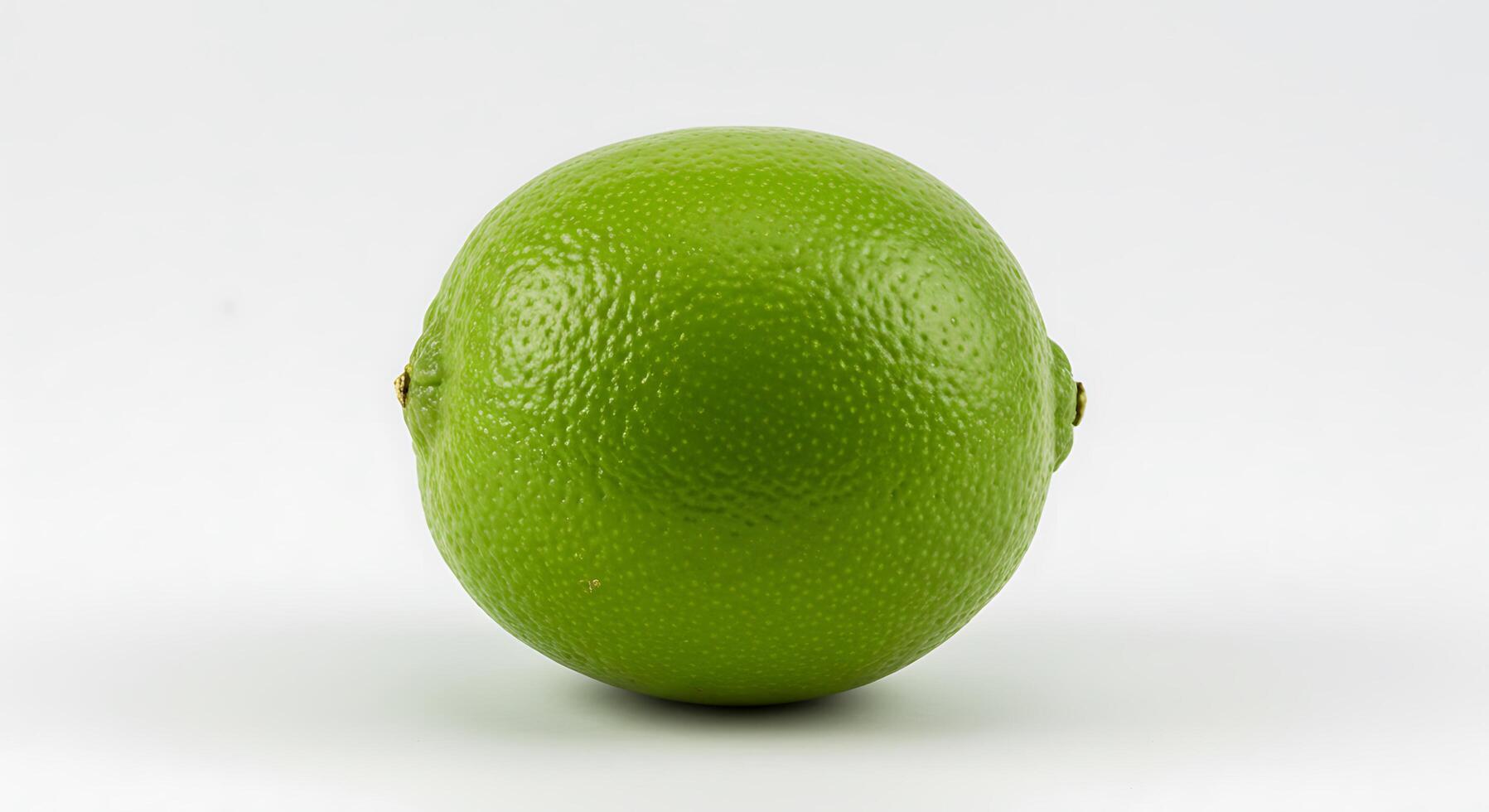 A lime on a white background photo