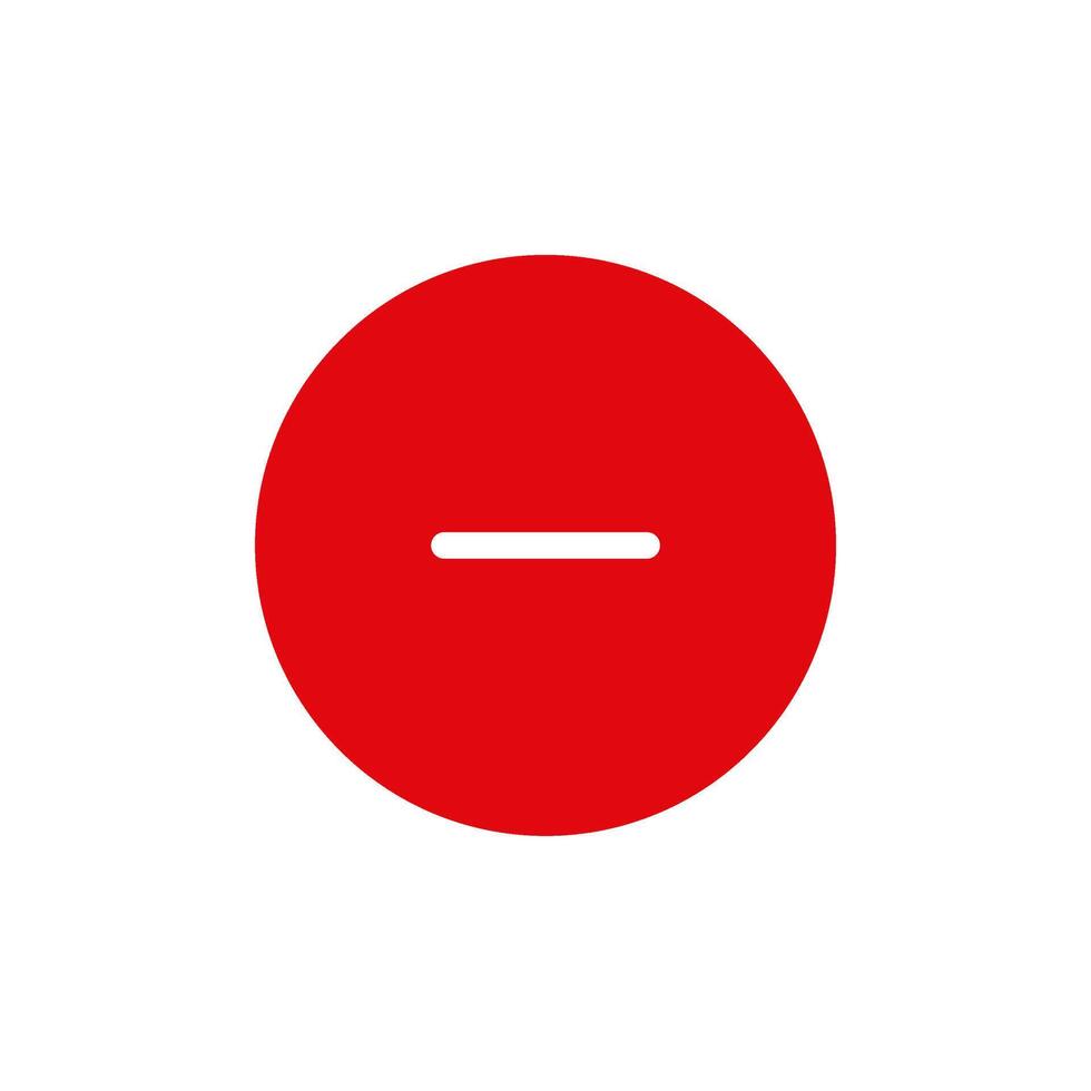 Multimedia Volume Down Buttons. Media Player Icons vector