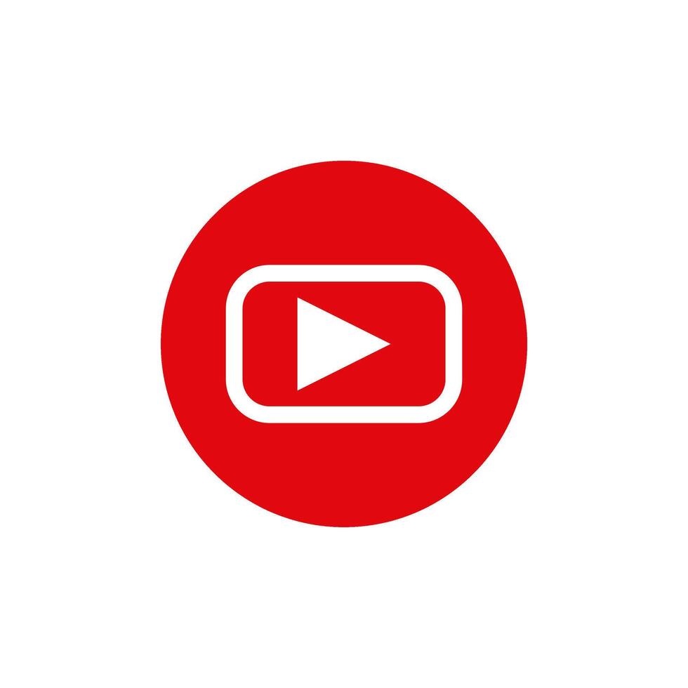 Multimedia Play Buttons. Media Player Icons vector