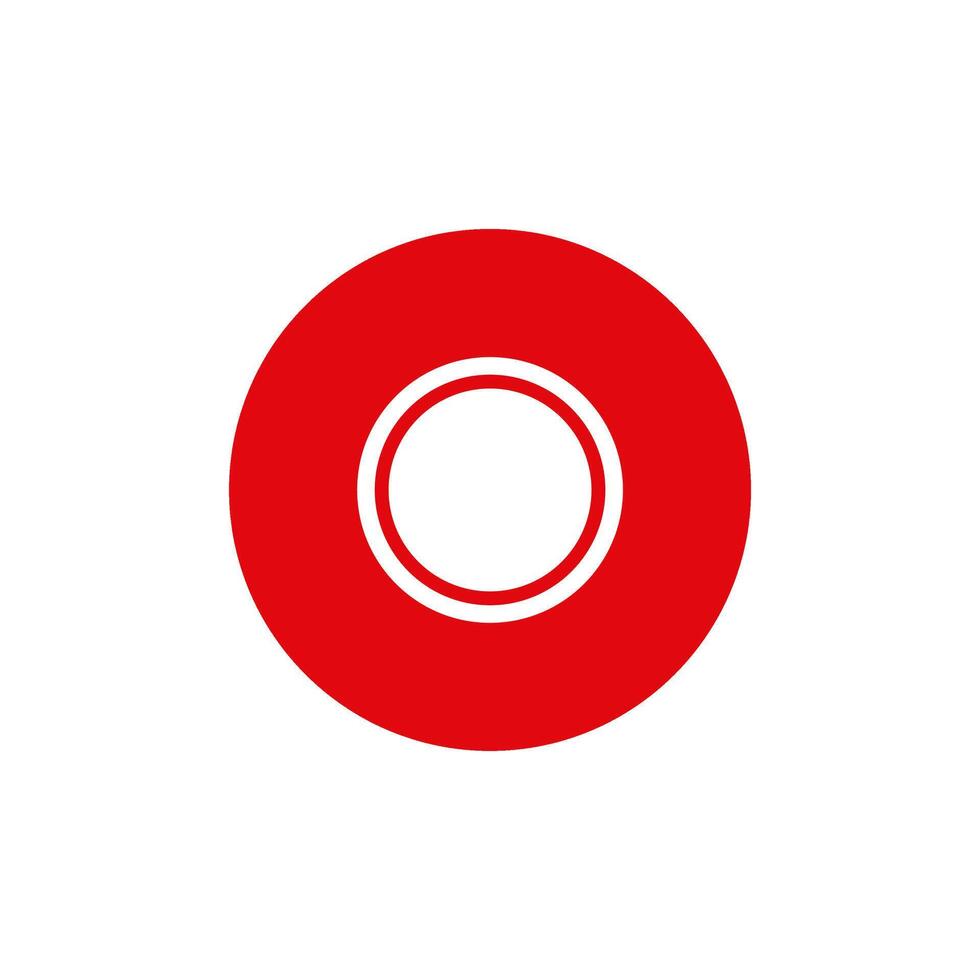 Multimedia Record Buttons. Media Player Icons vector