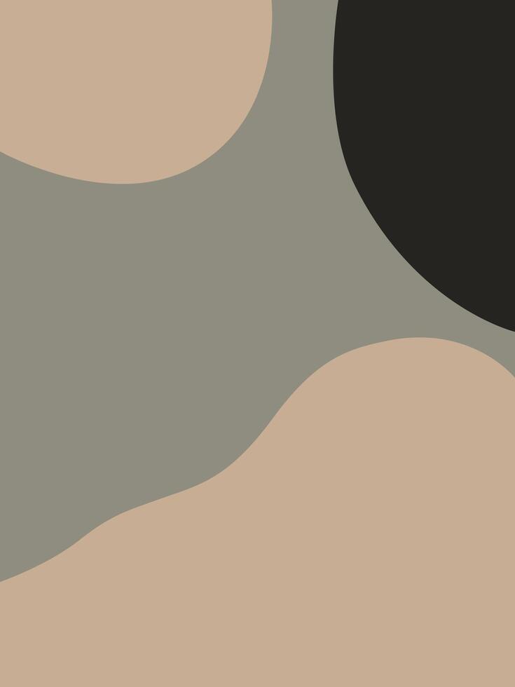 Abstract Illustrations With Neutral Colors For Backgrounds And Wall Decorations vector